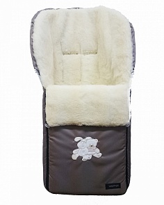 Спальный мешок в коляску №06 из серии Aurora, темно-бежевый (Womar, 00-0013360 _1/2 бежевый)